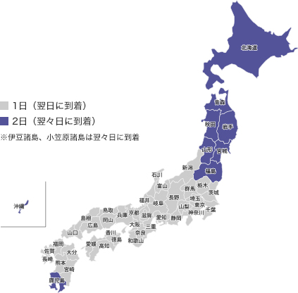 商品お届け日